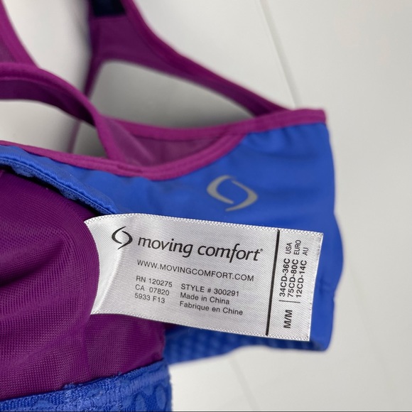 Moving Comfort Sports Bra Size M - Picture 7 of 8